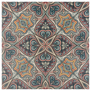 Imagine Tapestry Mandala Porcelain Floor and Wall Tile