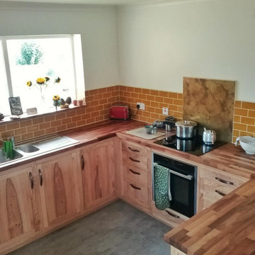 Bespoke Kitchen. Olice Ash cabinets