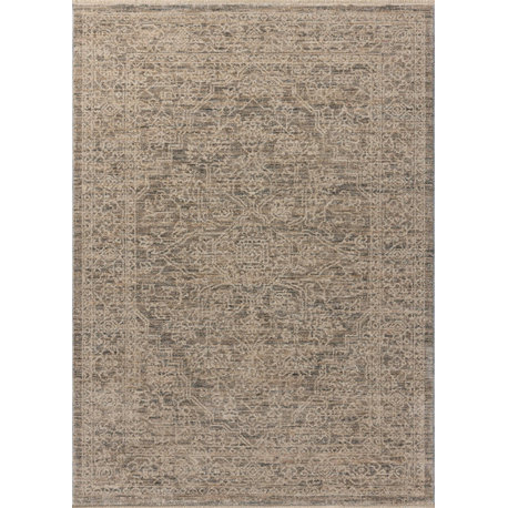 Loloi Newman Slate / Natural 9'-6" x 13' Area Rug