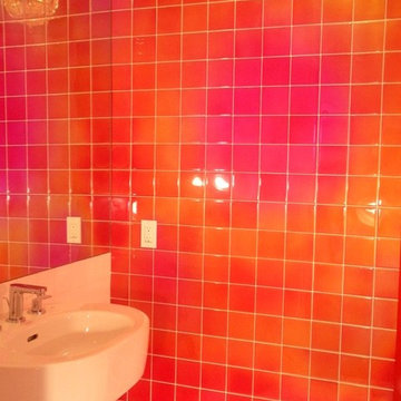Color Changing Powder Room