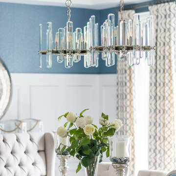 Rustic Chic with Blues
