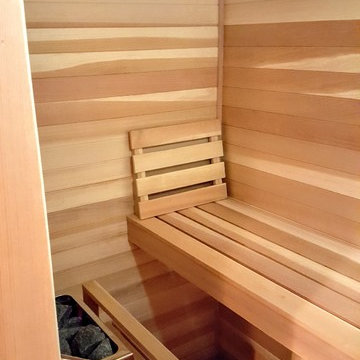 Mt. Lebanon Master Suite Bathroom Sauna