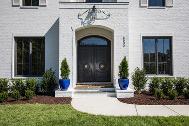 Inspiration for an exterior home remodel in Raleigh
