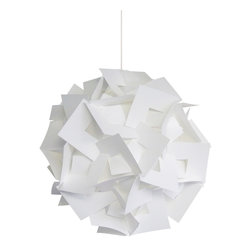 Akari Lanterns Medium Squares Hanging Pendant Lamp - Pendant Lighting