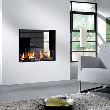 Bioptica Element 4 See-Through Direct Vent Gas Fireplace