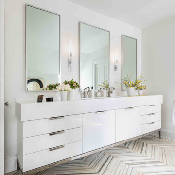 Complete master bathroom renovation in Chevy Chase, MD