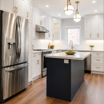 East Credit Kitchen & Structural Renovation - Open Concept