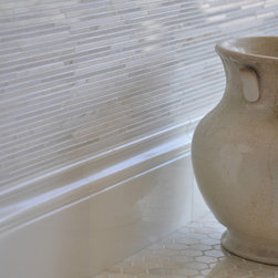 Tatami and Hex Stone Mosaic - Tile