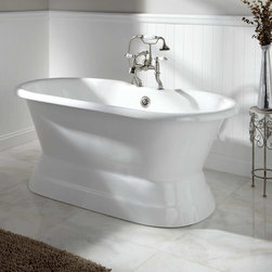Henley Cast Iron Double-Ended Pedestal Tub - Bathtubs