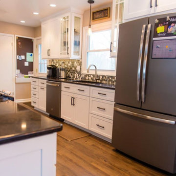 White Transitional Kitchen