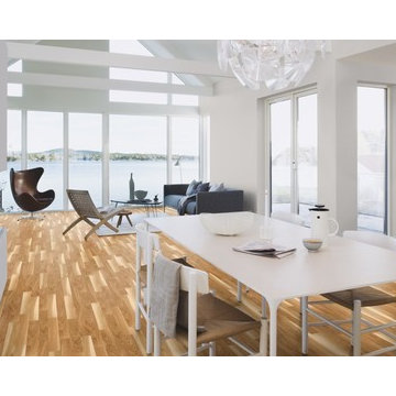 Boen Economy Oak Parquet Flooring, Matt Lacquered, Rustic, 9.5x70x470 mm