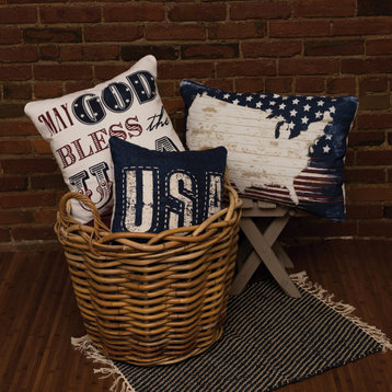 Heritage Lace American Spirit 15x25 Pillow in Multi