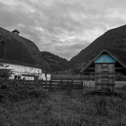 Blue Barn - Prints And Posters