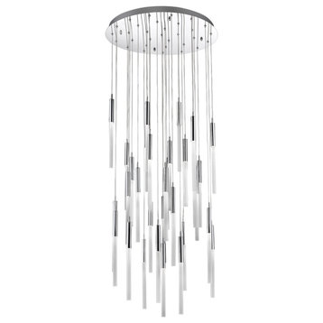 Main St. 31 Light Pendant in Polished Nickel