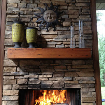 More than Floors... Handcrafted Mantel