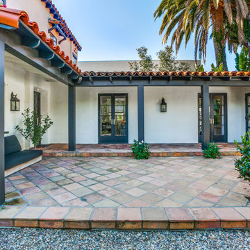 Transitional Spanish Colonial Addition and Remodel