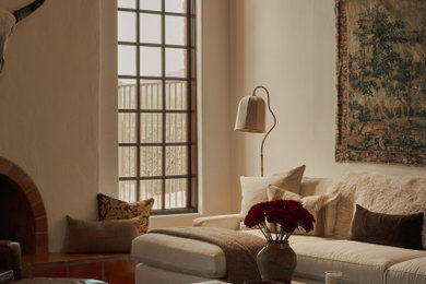 Example of a southwest living room design in Phoenix