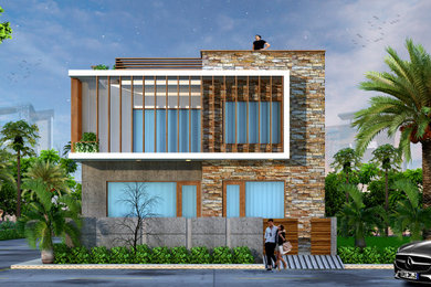 300 sq. yards residential house