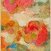 Blurred Blossoms Area Rug, Multi, 2' x 8'