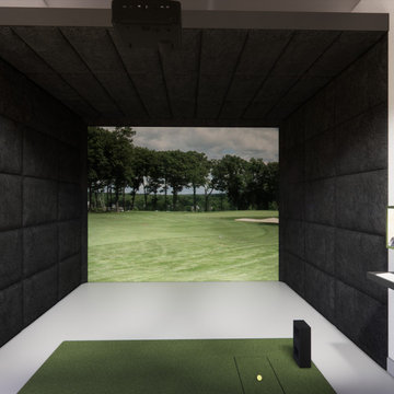 Four Season Hideaway - Golf Shed Plan Interior