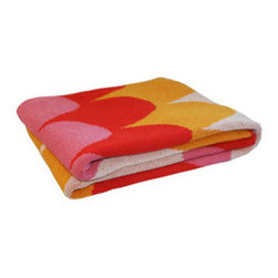 Pink Scalloped Throw - Throws