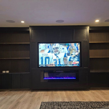 Basement Media Wall