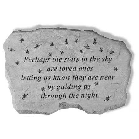 "Perhaps the Stars in the Sky" Garden Stone