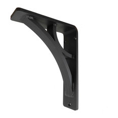 Eclipse Wrought Iron Corbel, 2", 6x8, Aged Bronze