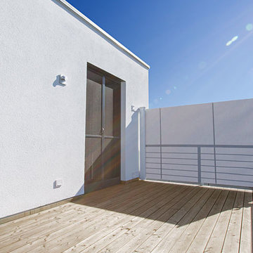 Wohnhaus mit Flachdach