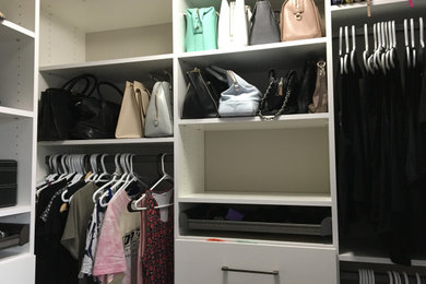 Inspiration for a timeless closet remodel in Edmonton