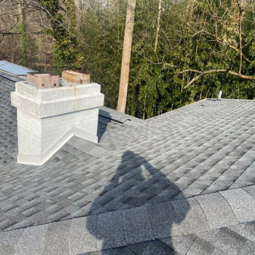GAF HDZ Lifetime Timberline Roofing Shingles, Seamless Gutters & Vinyl Vented So
