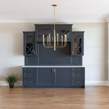 Built in china cabinet