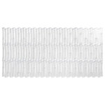 Carnation Home Fashions - Bamboo Look Vinyl Bath Tub Mat, Size 16"x32", Super Clear - The look and feel of real Bamboo in an easy care vinyl bath tub mat (that is DEHP free), with hundreds of suction cups to stick to your tub or shower floor to help prevents slips and falls. Here in Clear, this generous sized 16"x32" mat will sure to become a family favorite.