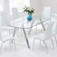 California Dining Chair, Set of 2, White