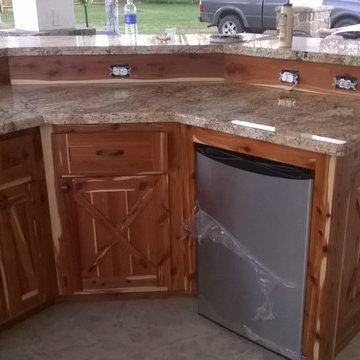 Outdoor kitchen