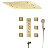 LED Shower System With Body Jets and Hand Shower, Style 4, Phone Control Light