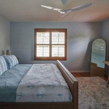 Blue Bedroom with Nautical Theme