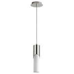 Oxygen Lighting - Ellipse 13" Mini-Pendant, Polished Nickel - Stylish and bold. Make an illuminating statement with this fixture. An ideal lighting fixture for your home.