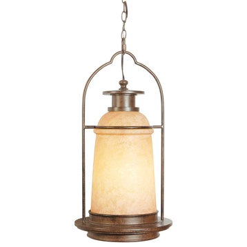 Exteriors by Craftmade Outdoor Portofino Large Pendant in Aged Bronze