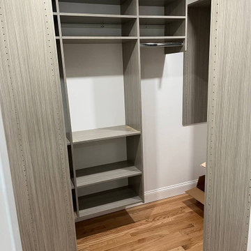 Custom Closet Transformation with Barn Door and Walk-In Feature