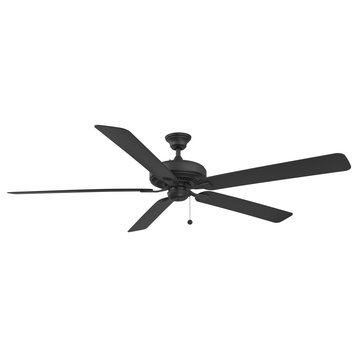 Fanimation FP9072BLW Edgewood 72 inch Indoor/Outdoor Ceiling Fan in Black