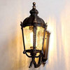 Outdoor Vintage Waterproof Wall Sconce for Courtyard, Porch, L7.9xw7.9xh19.3''