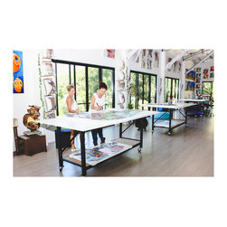 Tracey Keller in Her Studio - Bliss - Paintings