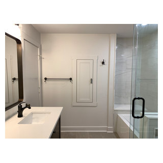 Roswell Master Bathroom Remodel - Transitional - Bathroom - Atlanta ...