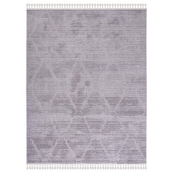 Safavieh Marrakesh Collection MRK517F Rug, Grey, 6'6" X 9' RECTANGLE
