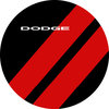 Dodge Bar Swivel Bar Stool With Back, Big Stripe