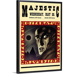 Nosferatu movie poster 24 x 36/" Max Shrek
