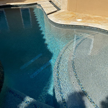 Pool Step/ Bench/ Sunshelf