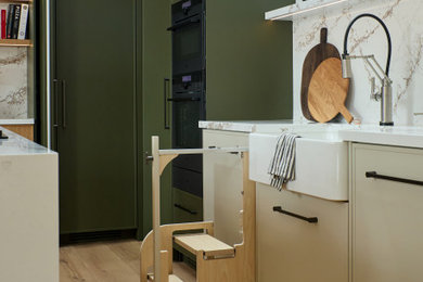 Kitchen - modern kitchen idea in Other