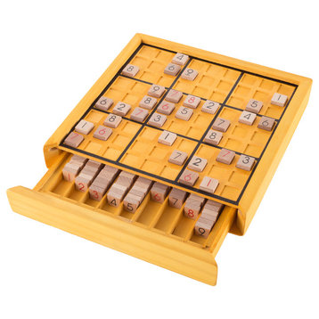 Wood Sudoku Board Game Set by Hey! Play!